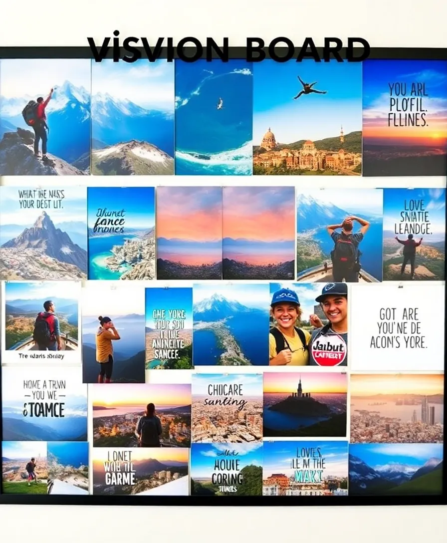 15 Inspiring 2025 Vision Board Pictures That'll Ignite Your Dreams! - 9. Adventure: Thrill-Seeking Experiences