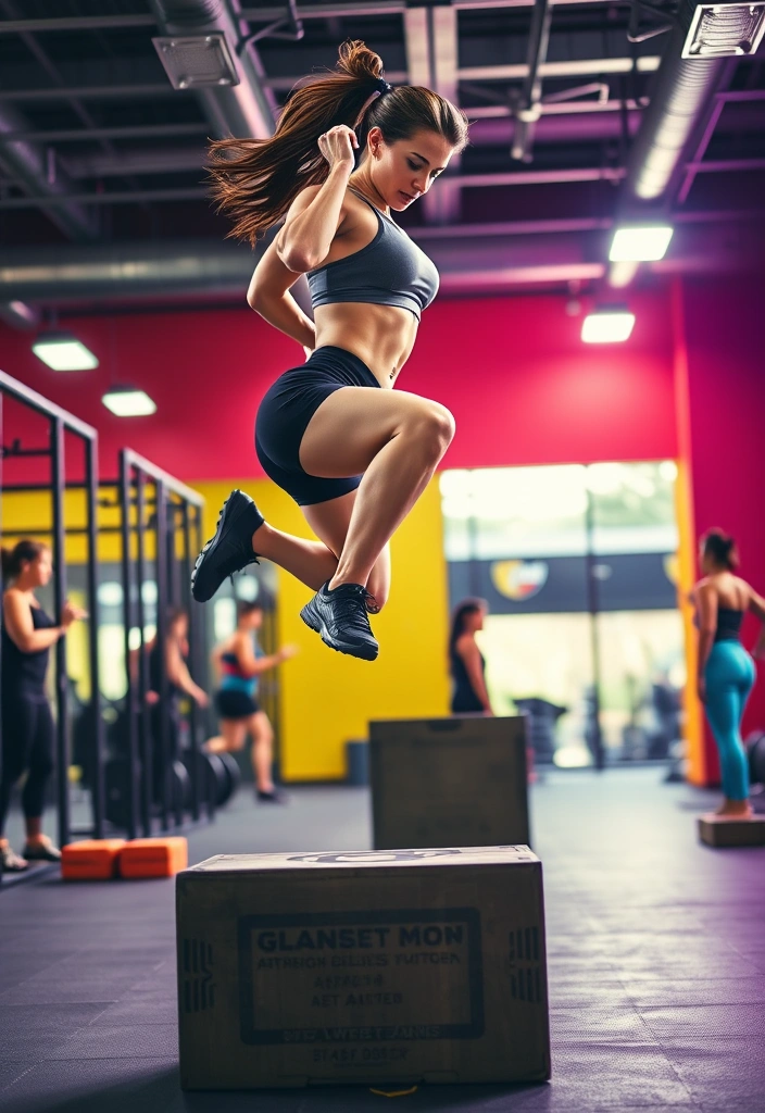 10 Amazing Exercises to Grow Your Ass Faster Than You Ever Thought Possible! - 9. Plyometric Box Jumps