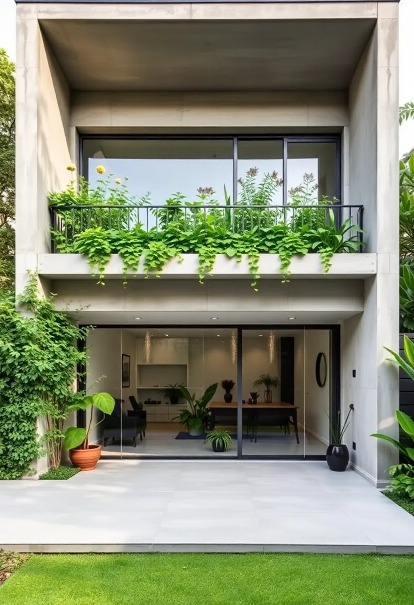 10 Modern Simple House Designs That Prove Less is More! - 2. The Vertical Garden Home