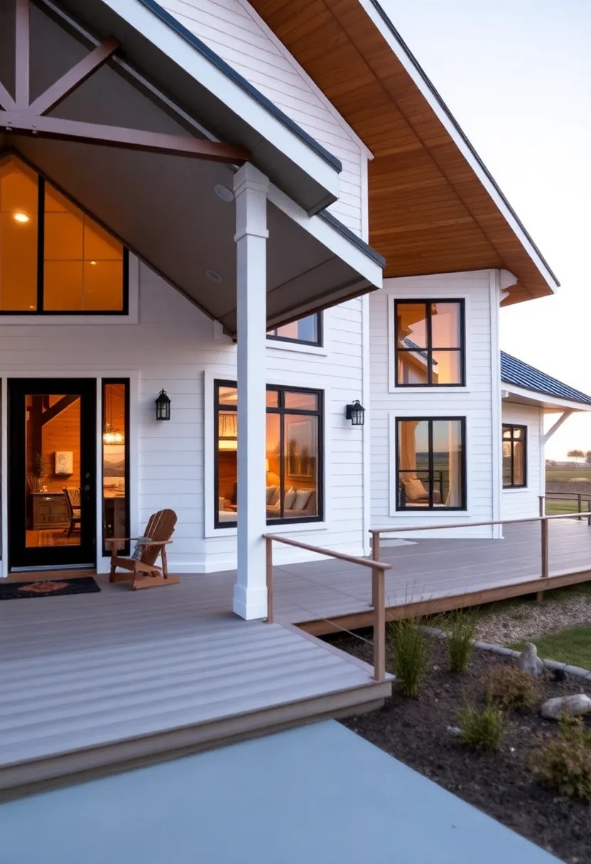 10 Modern Simple House Designs That Prove Less is More! - 9. The Modern Farmhouse