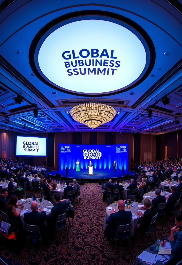 10 Must-Attend Business Conferences in 2025 That Will Elevate Your Career! - 1. Global Business Summit 2025