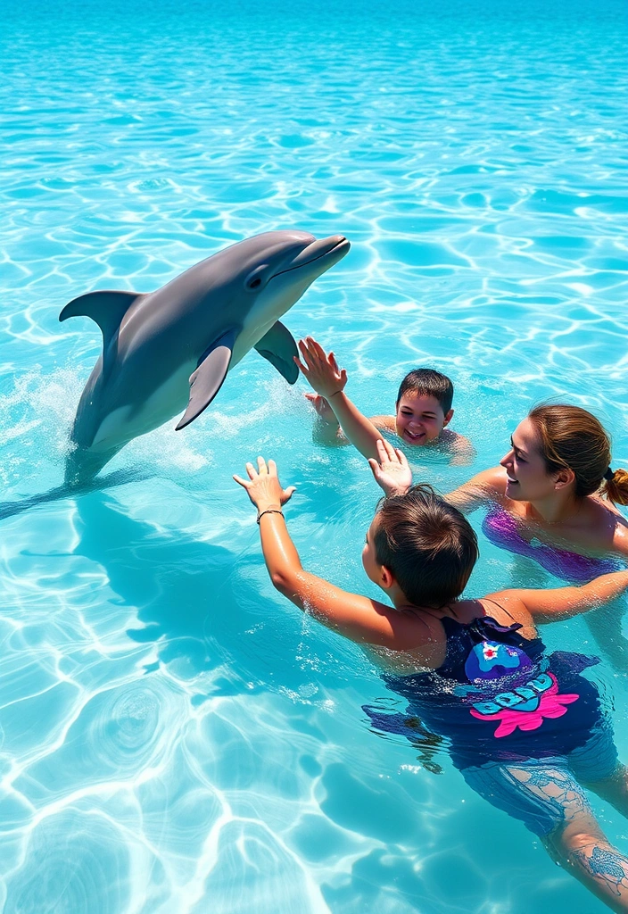 15 Incredible Sea World Adventures That Will Leave You Speechless (You Won't Believe #7!) - 1. Swim with Dolphins in the Bahamas