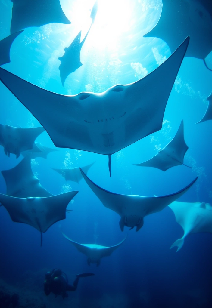 15 Incredible Sea World Adventures That Will Leave You Speechless (You Won't Believe #7!) - 10. Dive with Manta Rays in Hawaii