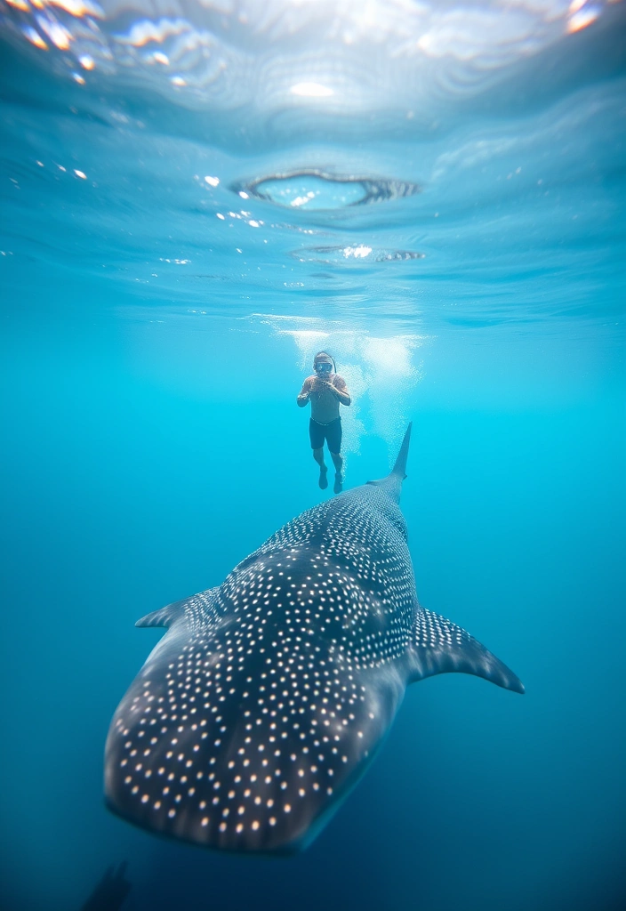 15 Incredible Sea World Adventures That Will Leave You Speechless (You Won't Believe #7!) - 11. Whale Shark Snorkeling in Mexico