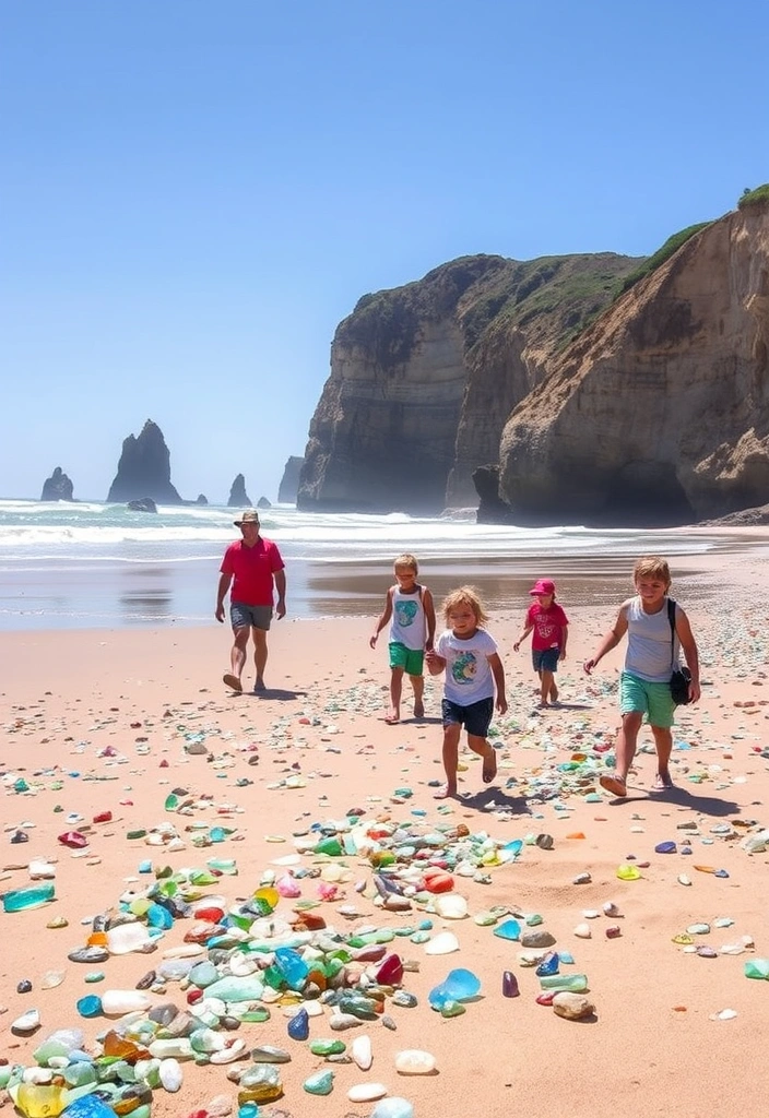 15 Incredible Sea World Adventures That Will Leave You Speechless (You Won't Believe #7!) - 13. Visit the Sea Glass Beach in California