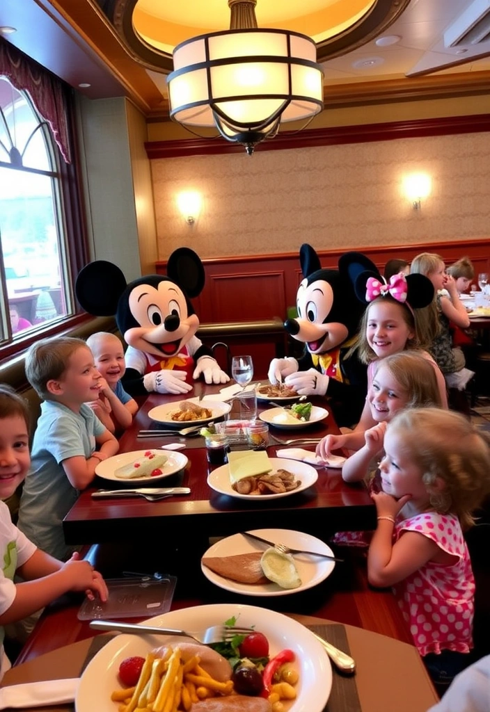 20 Unforgettable Activities for Kids at Walt Disney World (You Won't Want to Miss #7!) - 16. Chef Mickey's Dining Experience