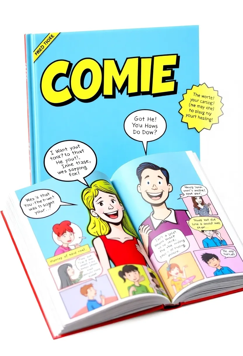 21 Creative and Humorous Valentine's Gifts for Boyfriends That They Won't Forget! - 4. Personalized Comic Book of Your Love Story