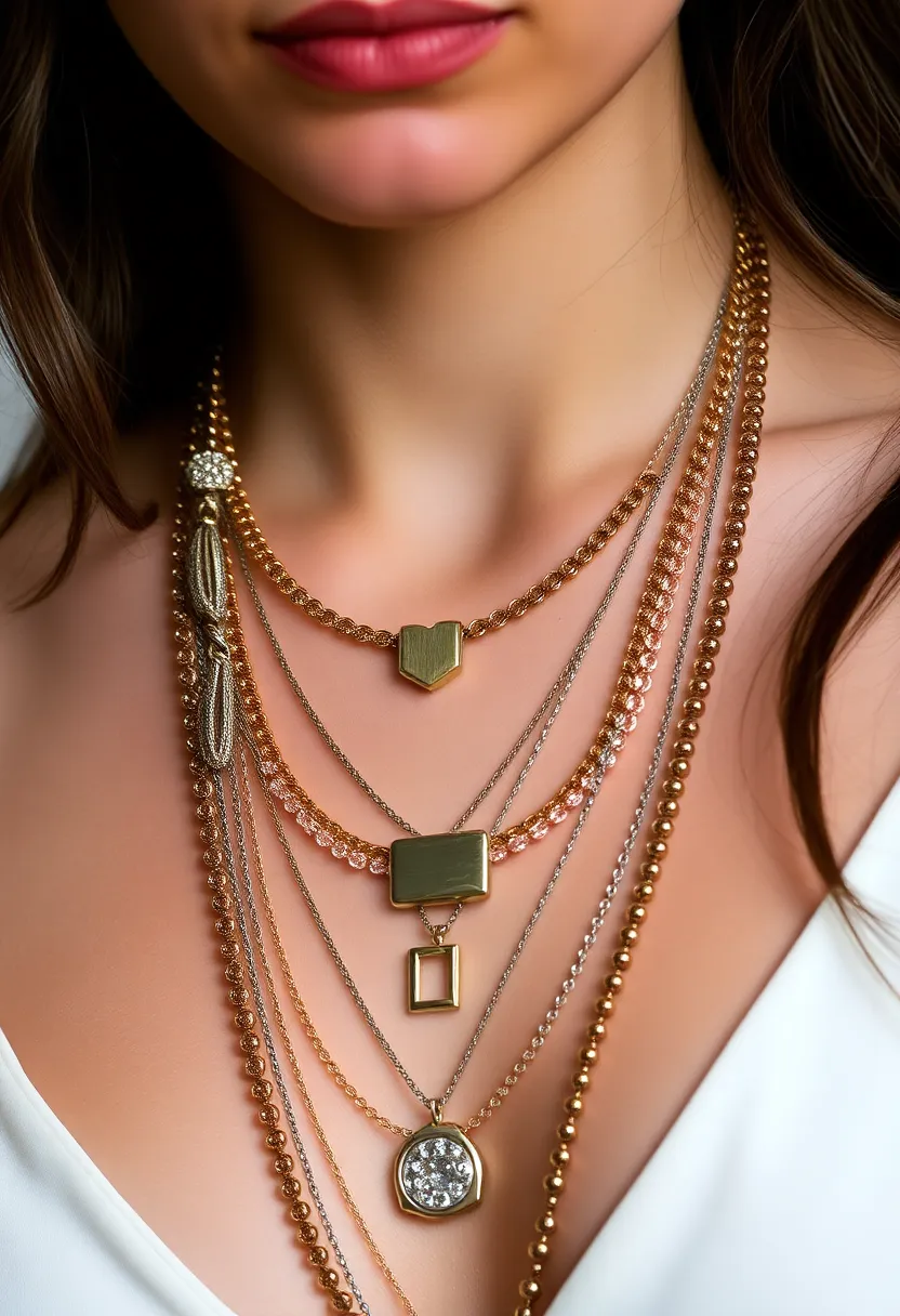 21 Jaw-Dropping 2025 Fashion Trends You Need to Know NOW! - 18. Layered Jewelry