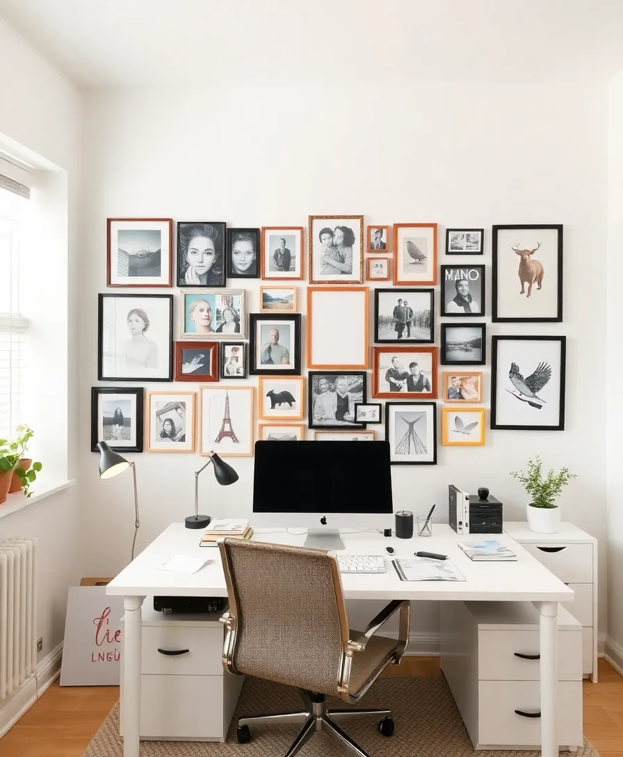 25 Stunning Office Job Aesthetic Ideas to Transform Your Workspace (You Won't Believe #12!) - 13. Personal Gallery