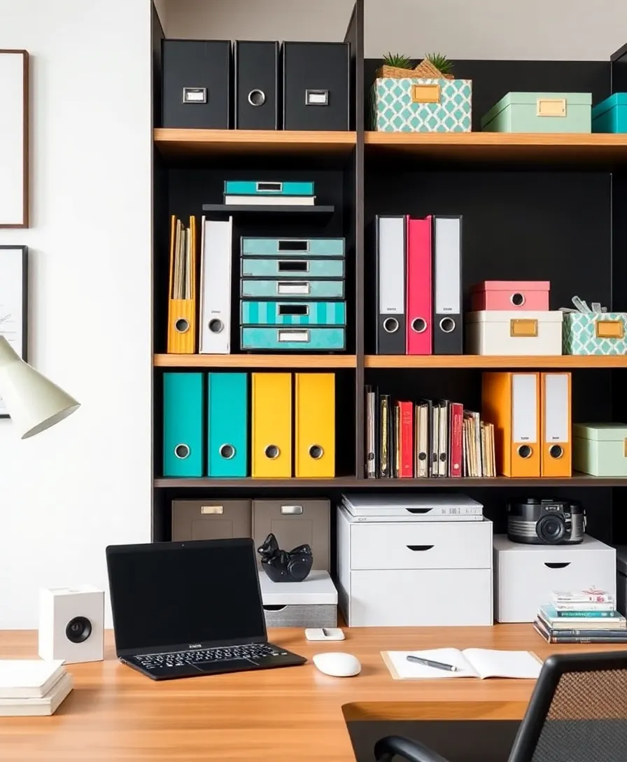 25 Stunning Office Job Aesthetic Ideas to Transform Your Workspace (You Won't Believe #12!) - 16. Functional Organization