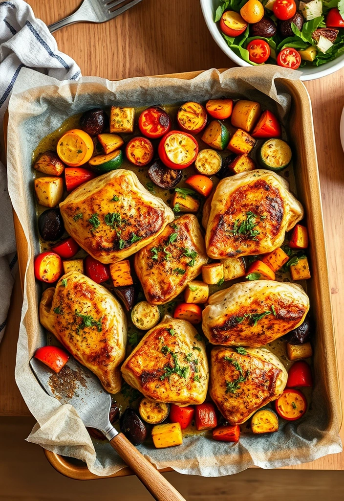 10 Easy Meal Prep Hacks for Busy People That Will Change Your Weeknight Dinners! - 3. One-Pan Dinners