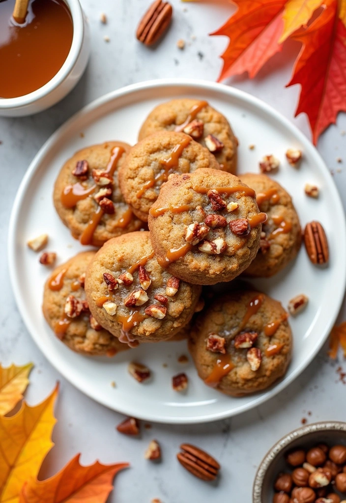 10 Irresistible Candy Apple Cookie Recipes That Will Make Fall Your Favorite Season! - 2. Caramel Pecan Candy Apple Cookies