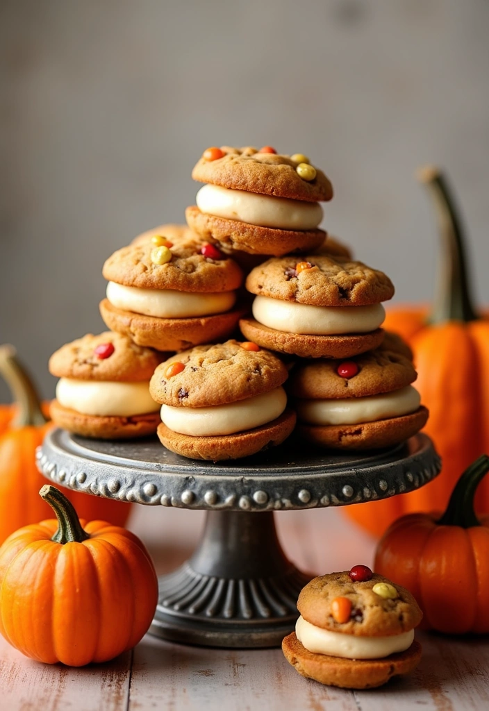 10 Irresistible Candy Apple Cookie Recipes That Will Make Fall Your Favorite Season! - 7. Candy Apple Whoopie Pies