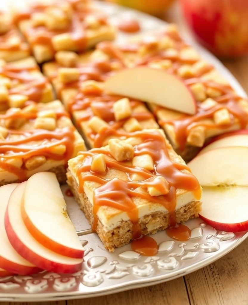 10 Irresistible Candy Apple Cookie Recipes That Will Make Fall Your Favorite Season! - 9. No-Bake Candy Apple Cookie Bars