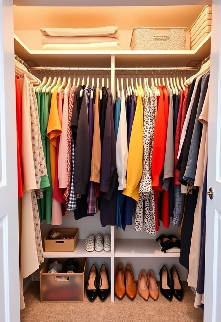 10 Minimalist Capsule Wardrobe Styling Tips That Will Transform Your Closet Forever! - 7. Organize for Easy Access