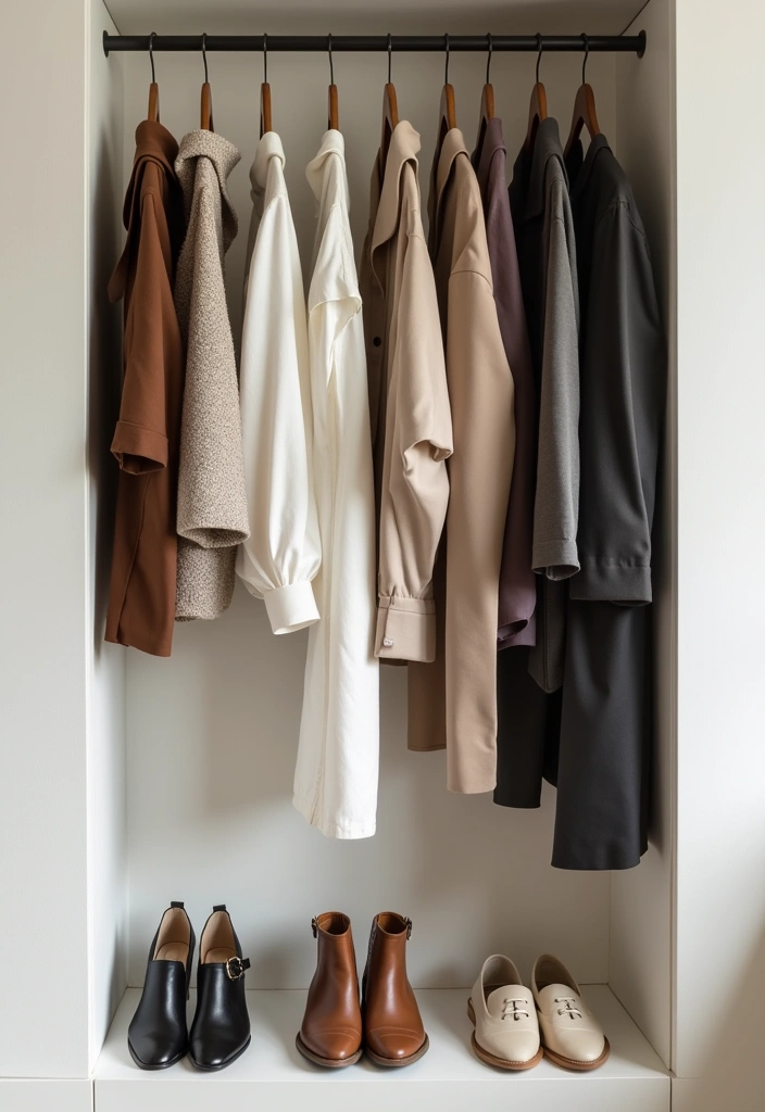 14 Minimalist Lifestyle Hacks That'll Transform Your Home in a Day! - 11. Create a Capsule Wardrobe