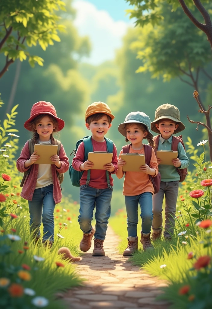 15 Awesome Kid's Educational Activities That Make Learning Fun (You Won't Believe #9!) - 2. Nature Scavenger Hunt