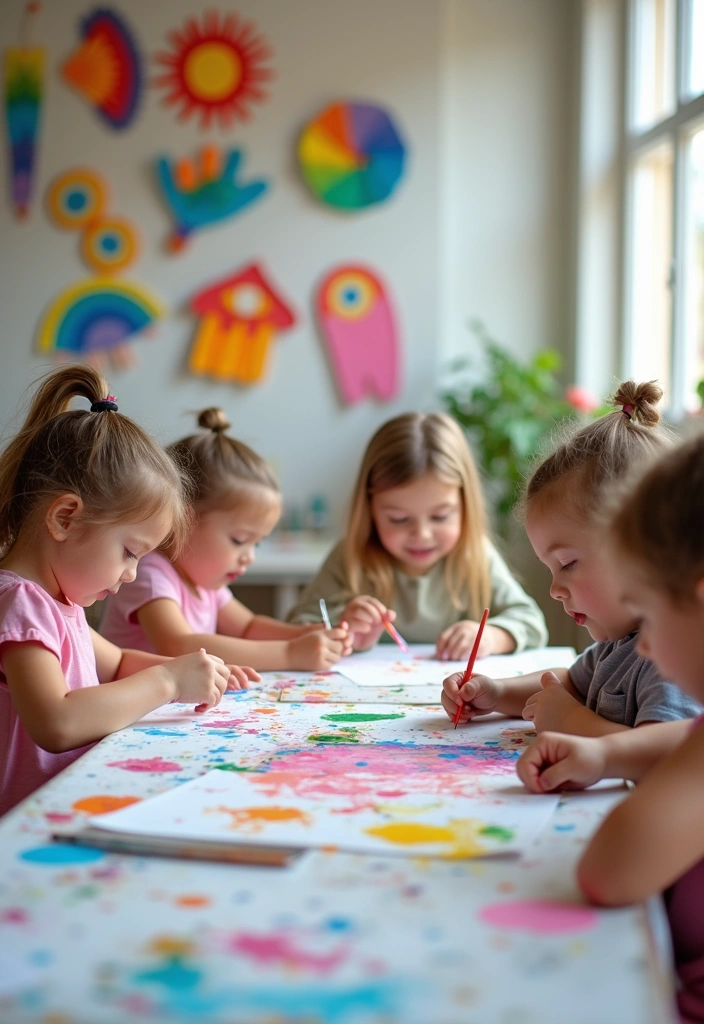 15 Awesome Kid's Educational Activities That Make Learning Fun (You Won't Believe #9!) - 4. Art and Craft Day