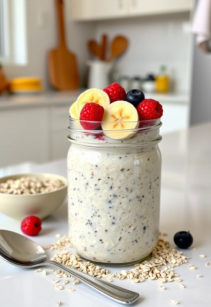 15 Easy Plant-Based Meal Prep Ideas You Can Make in Under 30 Minutes! - 14. Overnight Oats