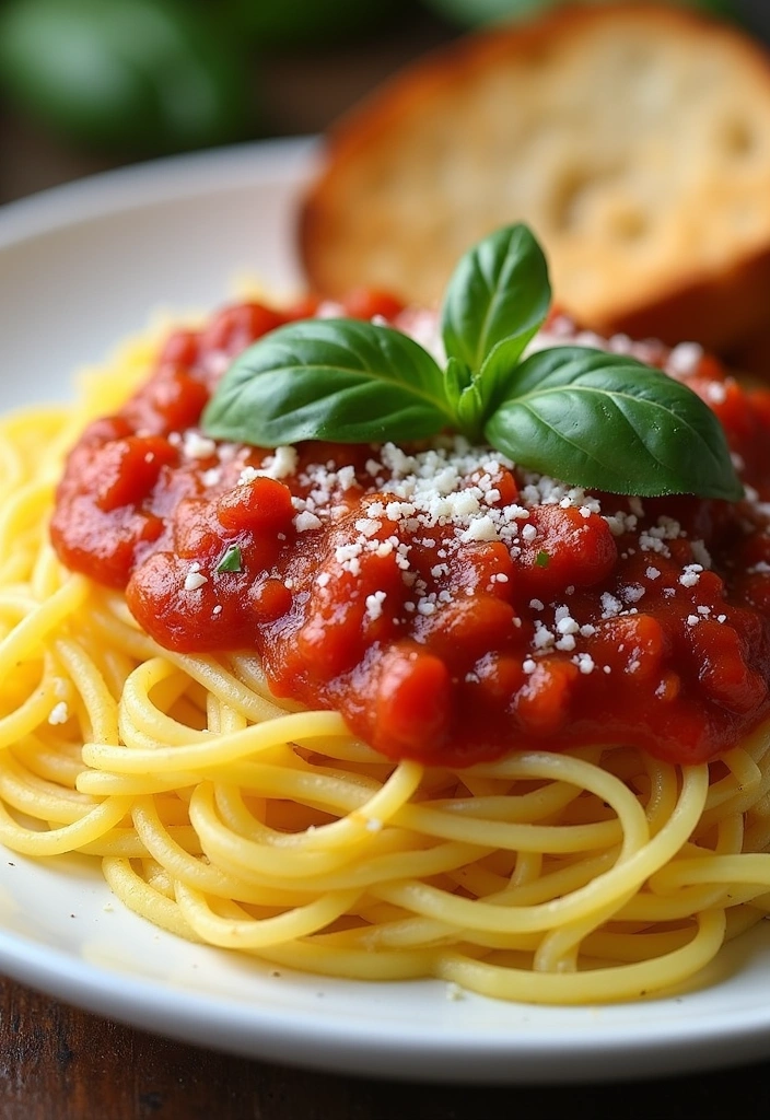 15 Healthy Dinner Recipes That Are So Delicious You'll Forget They're Good for You! - 13. Spaghetti Squash with Marinara