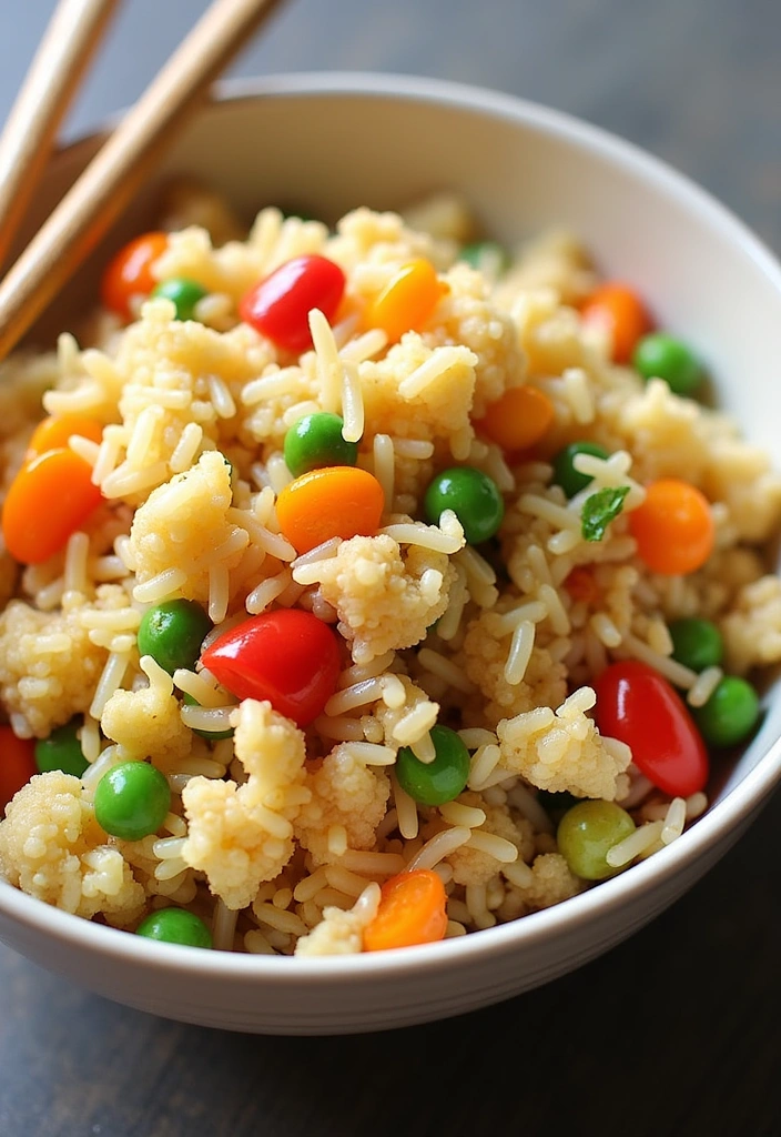 15 Healthy Dinner Recipes That Are So Delicious You'll Forget They're Good for You! - 7. Cauliflower Fried Rice