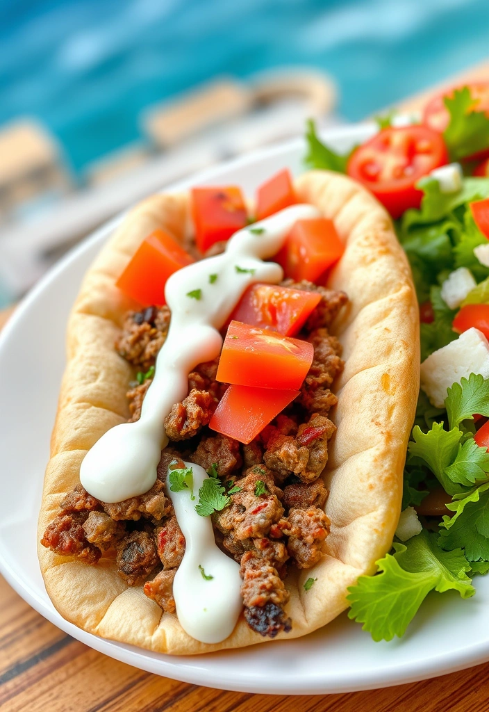 15 Mouthwatering Ground Beef Recipes That Will Make Dinner a Breeze! - 14. Beef Gyros