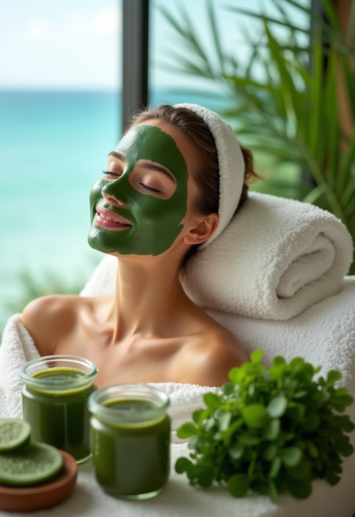 15 Ocean-Inspired Skincare Secrets That'll Leave Your Skin Glowing! - 4. Algae Face Masks