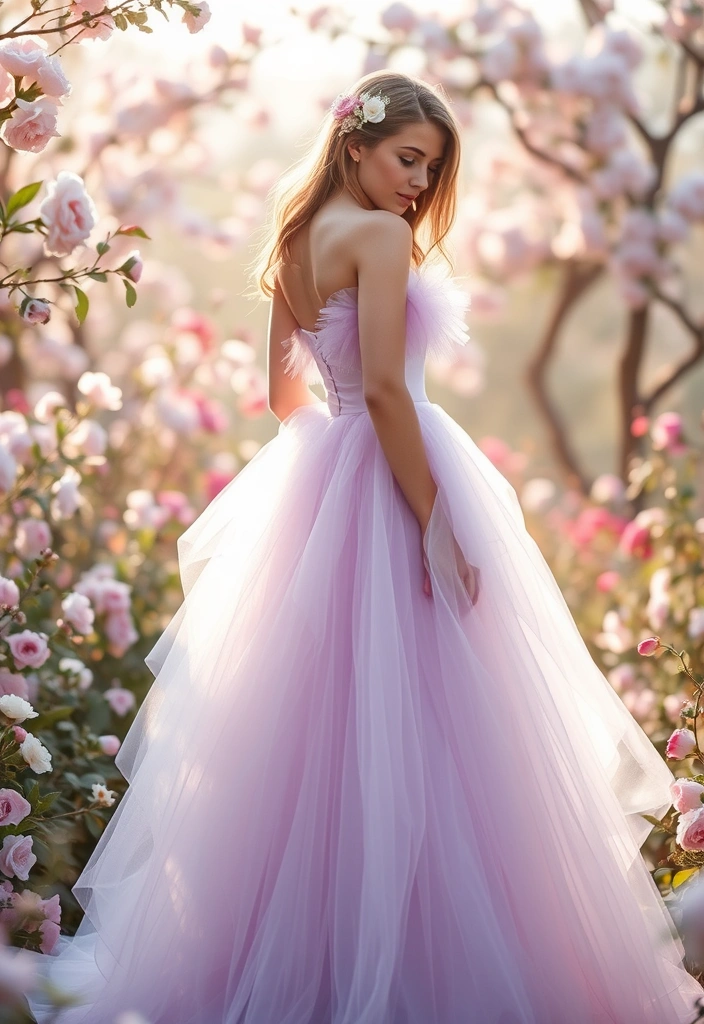 15 Stunning Prom Dresses That'll Make You the Belle of the Ball (You Won't Believe #13!) - 8. The Ethereal Tulle