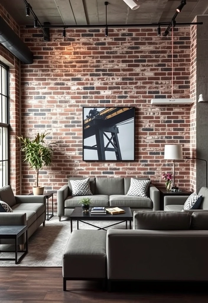 18 Wall Paper Background Transformations That Will Blow Your Mind (Check Out #4!) - 14. Urban Industrial
