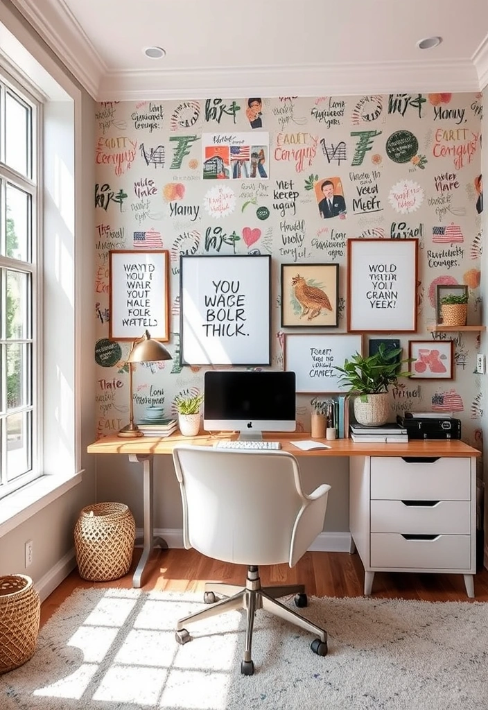 18 Wall Paper Background Transformations That Will Blow Your Mind (Check Out #4!) - 17. Personalized Touch