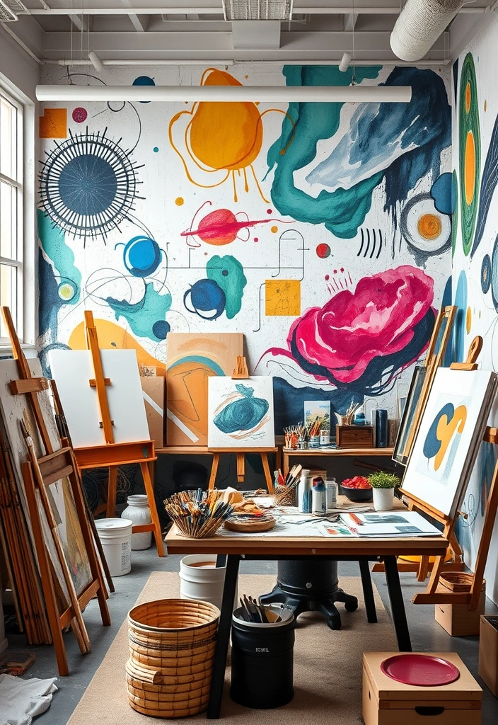 18 Wall Paper Background Transformations That Will Blow Your Mind (Check Out #4!) - 7. Artistic Expressions