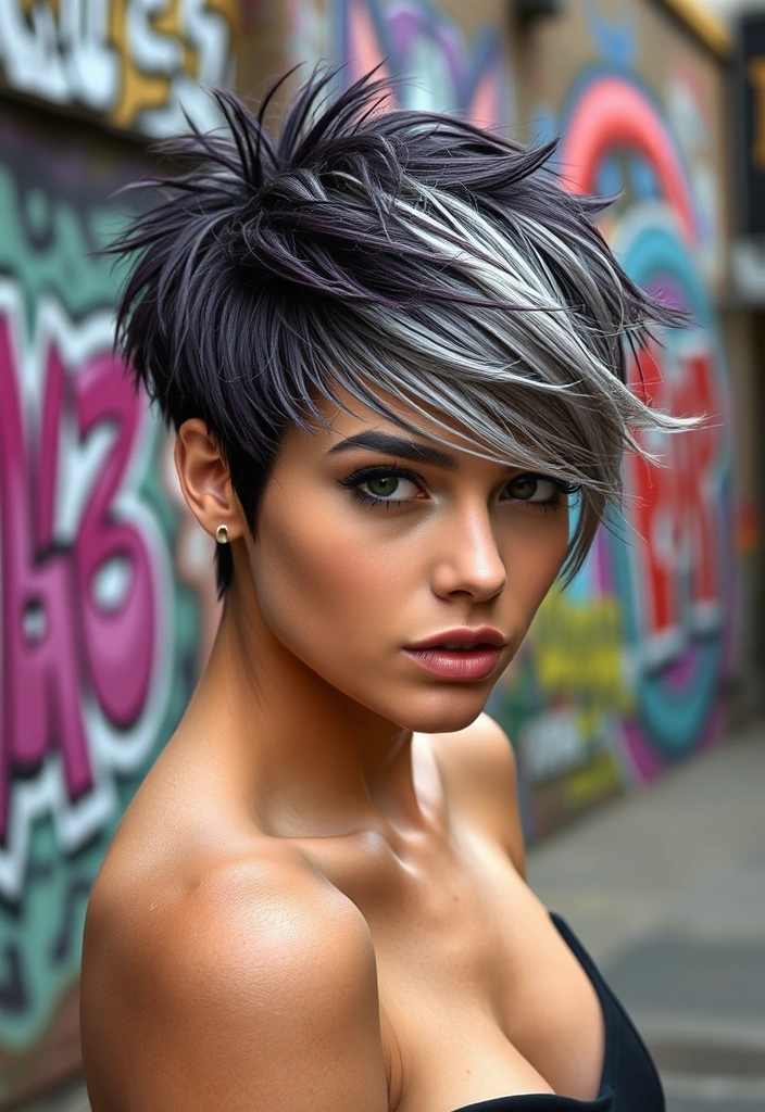 2025 Hair Styles That Will Blow Your Mind – Are You Ready to Be on Trend? - 2. Futuristic Pixie Cuts