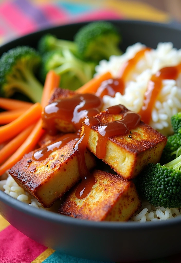 21 Healthy Asian Dinner Recipes That Taste Like a Dream (Don't Miss #12!) - 10. Teriyaki Tofu Bowls
