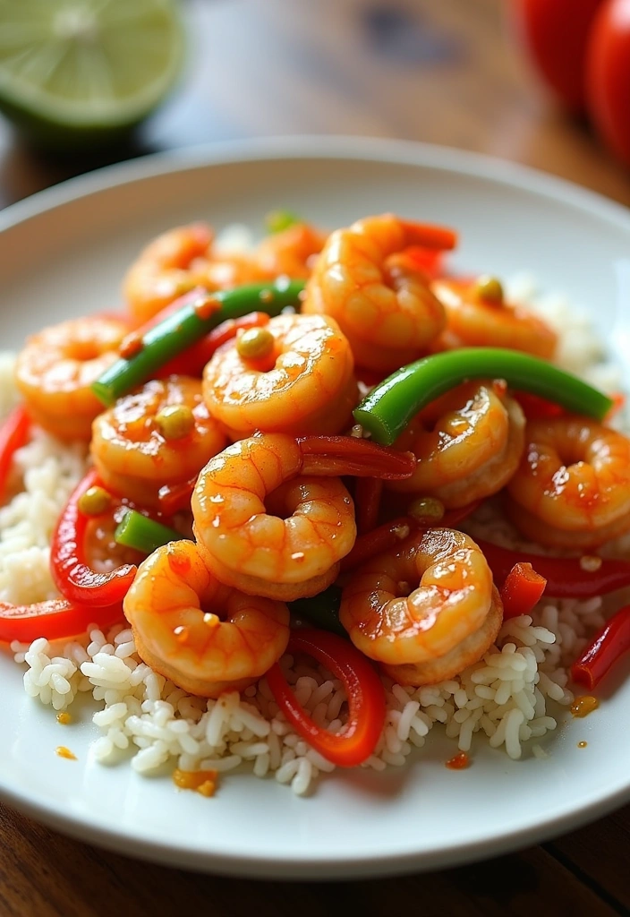 21 Healthy Asian Dinner Recipes That Taste Like a Dream (Don't Miss #12!) - 13. Sweet and Sour Shrimp