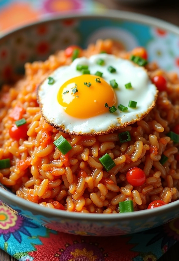 21 Healthy Asian Dinner Recipes That Taste Like a Dream (Don't Miss #12!) - 18. Kimchi Fried Rice