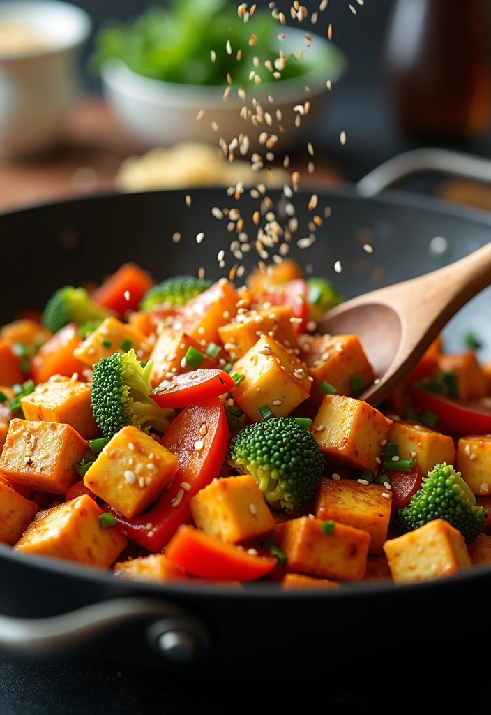 21 Healthy Asian Dinner Recipes That Taste Like a Dream (Don't Miss #12!) - 3. Vegetable Stir-Fry with Tofu