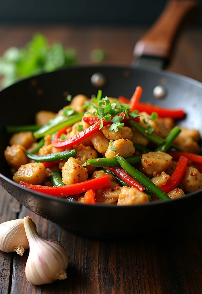 21 Healthy Asian Dinner Recipes That Taste Like a Dream (Don't Miss #12!) - 8. Ginger Garlic Chicken Stir-Fry