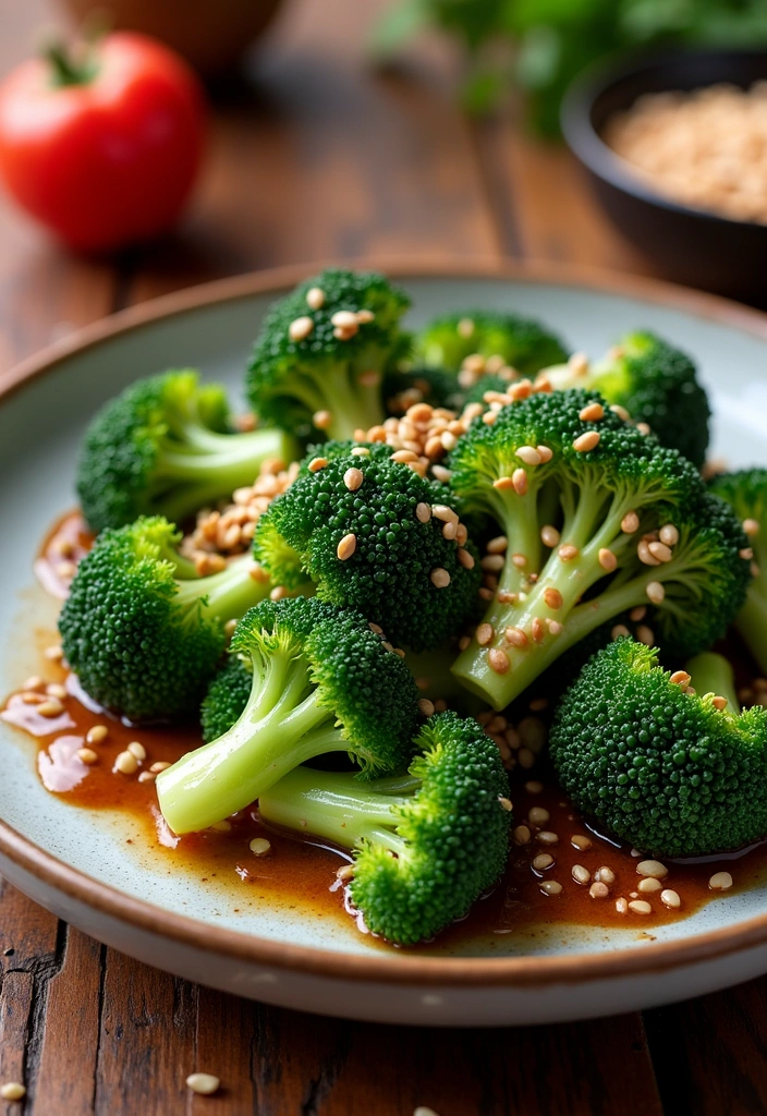 21 Healthy Asian Dinner Recipes That Taste Like a Dream (Don't Miss #12!) - 9. Chinese Broccoli with Oyster Sauce