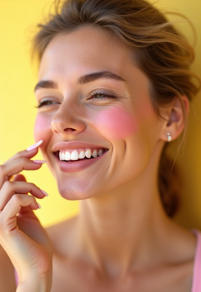 21 Stunning Makeup Tutorials You Can Master in 10 Minutes (You Won't Believe #12!) - 11. Flushed Cheeks in Seconds