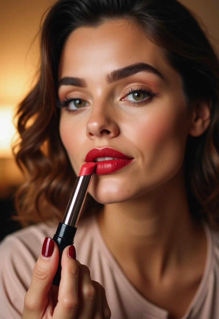 21 Stunning Makeup Tutorials You Can Master in 10 Minutes (You Won't Believe #12!) - 16. Lovely Layered Lip Colors