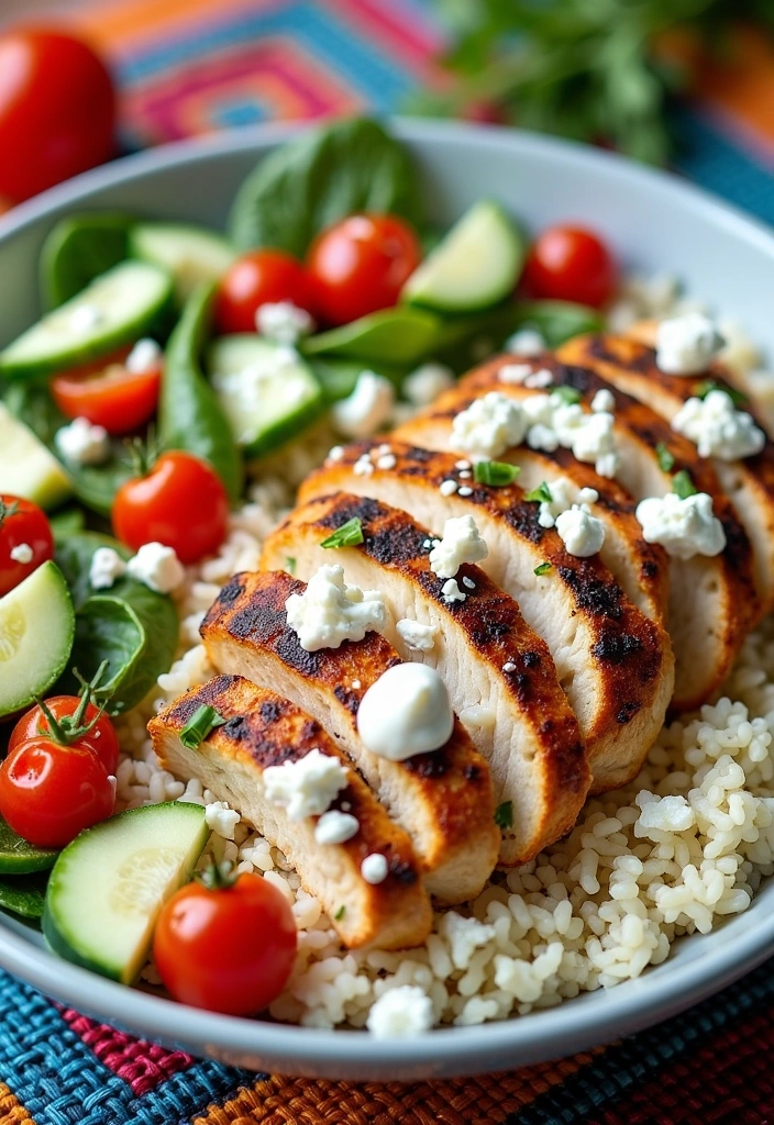 10 Meal Plans That Will Transform Your Weeknight Dinners (You Won't Believe #5!) - 7. Greek Chicken Bowls
