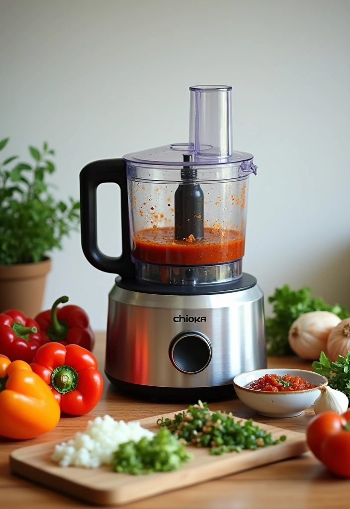 10 Must-Have Cooking Products That Will Transform Your Kitchen Game! - 8. Food Processor