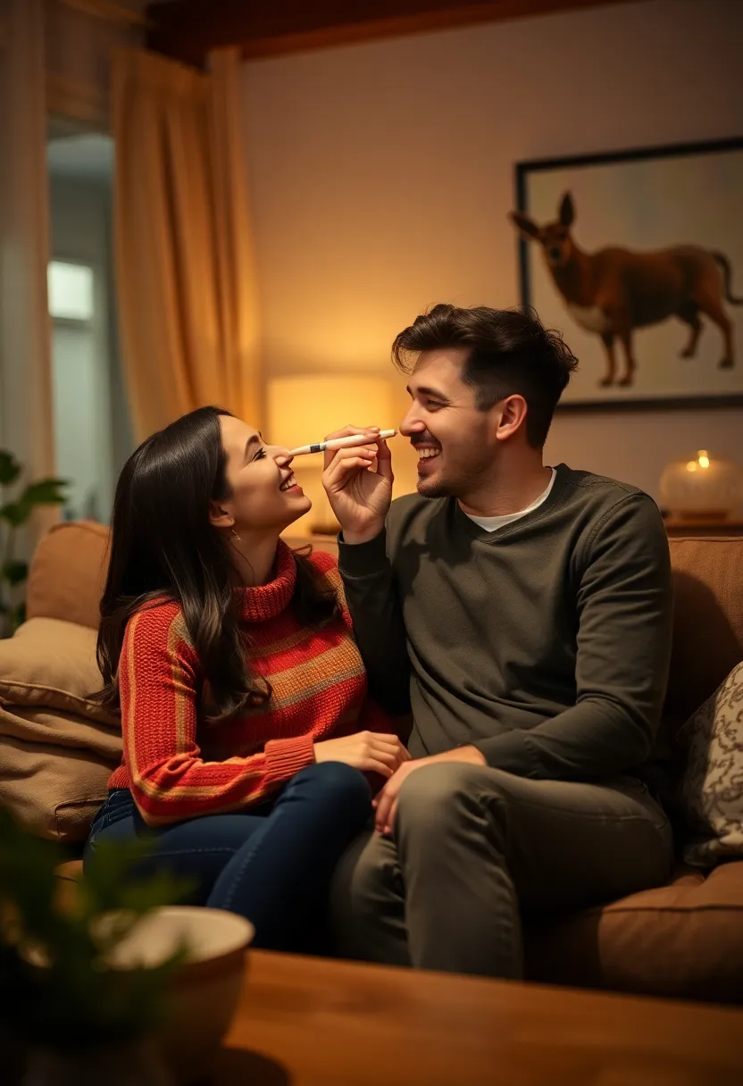 12 Touching Spots That Drive Men Wild (And Make You Giggle!) - 10. The Silly Nose Boop