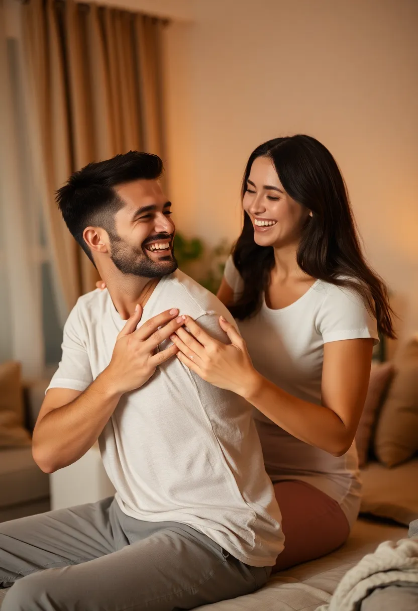 12 Touching Spots That Drive Men Wild (And Make You Giggle!) - 6. The Back Rub of Relief