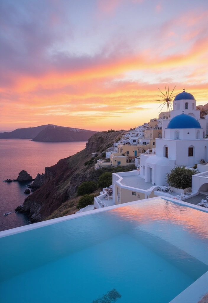 15 Luxurious Dream Vacation Destinations You Must Experience Once! - 2. Santorini, Greece