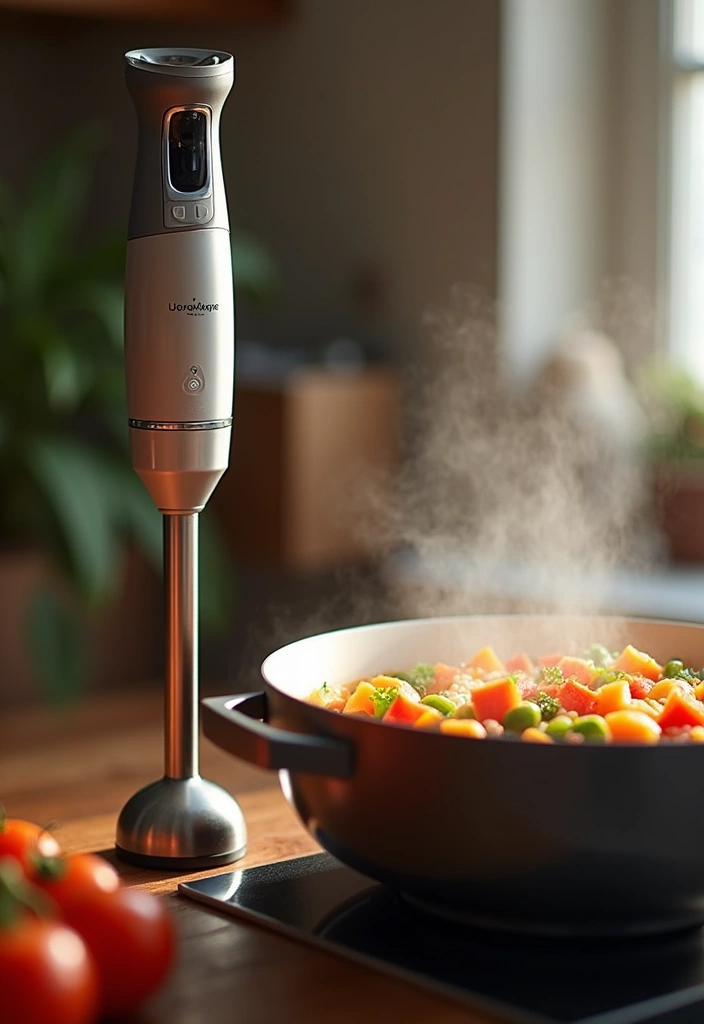 15 Must-Have Kitchen Tools That Will Change Your Cooking Game Forever! - 8. Immersion Blender