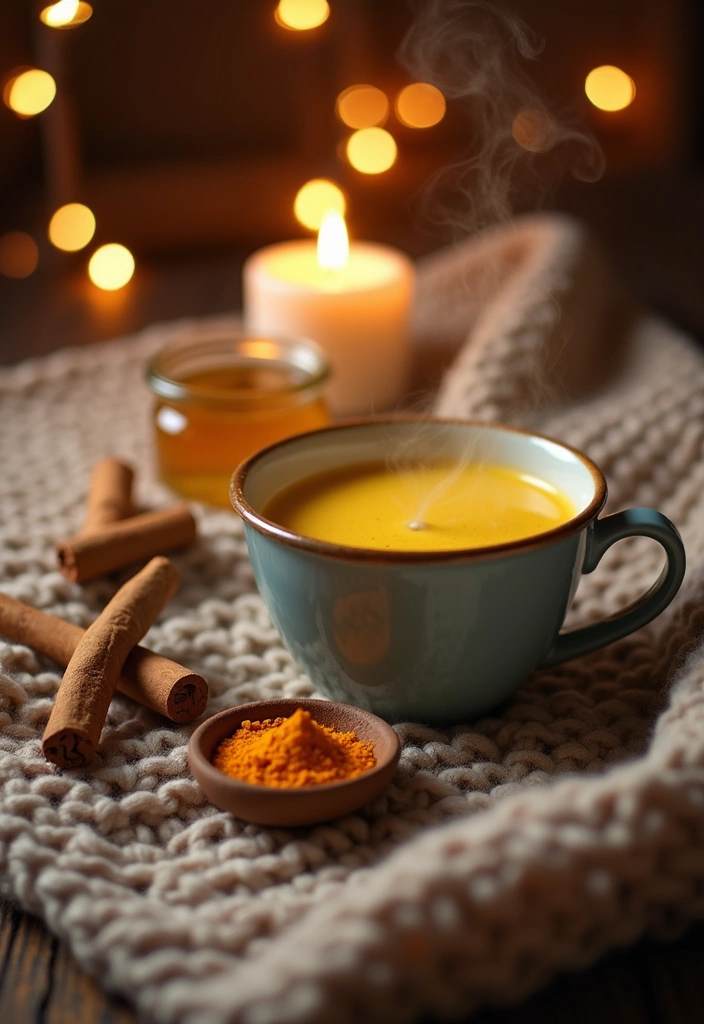 15 Surprising Natural Ways to Detoxify and Boost Your Immunity! - 2. Turmeric Golden Milk