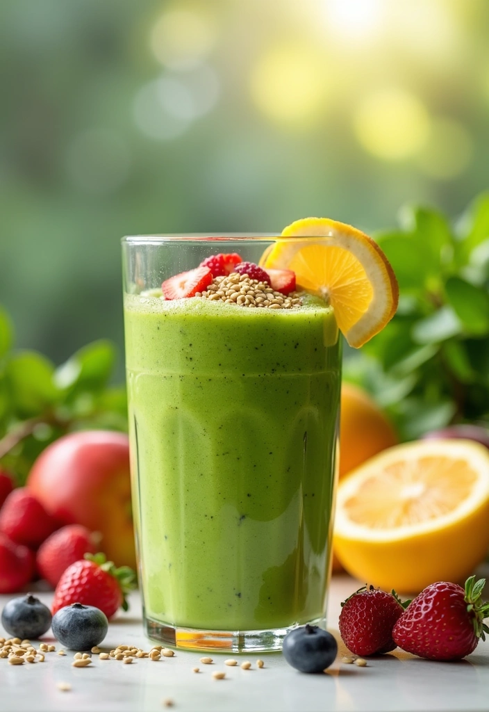 15 Surprising Natural Ways to Detoxify and Boost Your Immunity! - 3. Fresh Green Smoothies