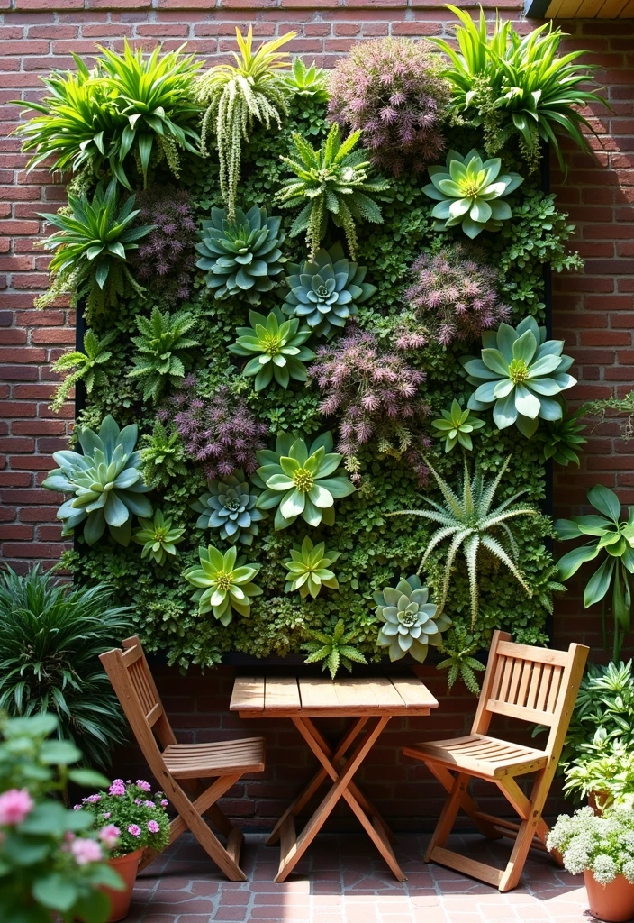 21 Stunning Landscaping Ideas That Will Transform Your Outdoor Space (You Won't Believe #12!) - 1. Vertical Gardens: Nature's Art