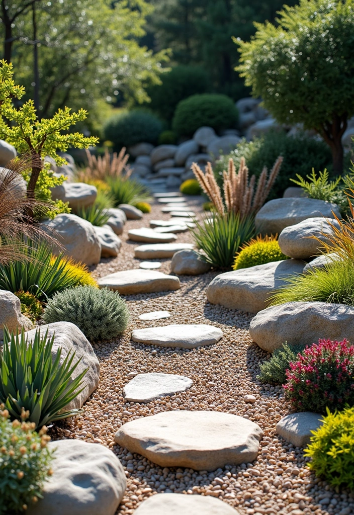 21 Stunning Landscaping Ideas That Will Transform Your Outdoor Space (You Won't Believe #12!) - 17. Rock Gardens: Natural Beauty